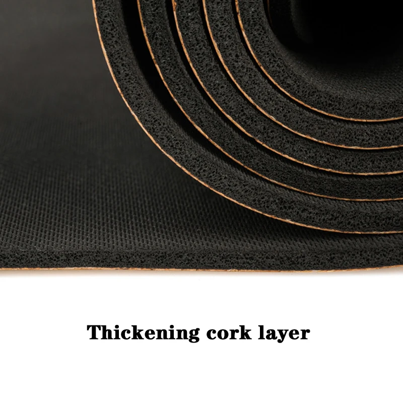 Natural Cork TPE Yoga Mat - Image 3