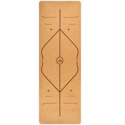 Natural Cork TPE Yoga Mat - Image 7