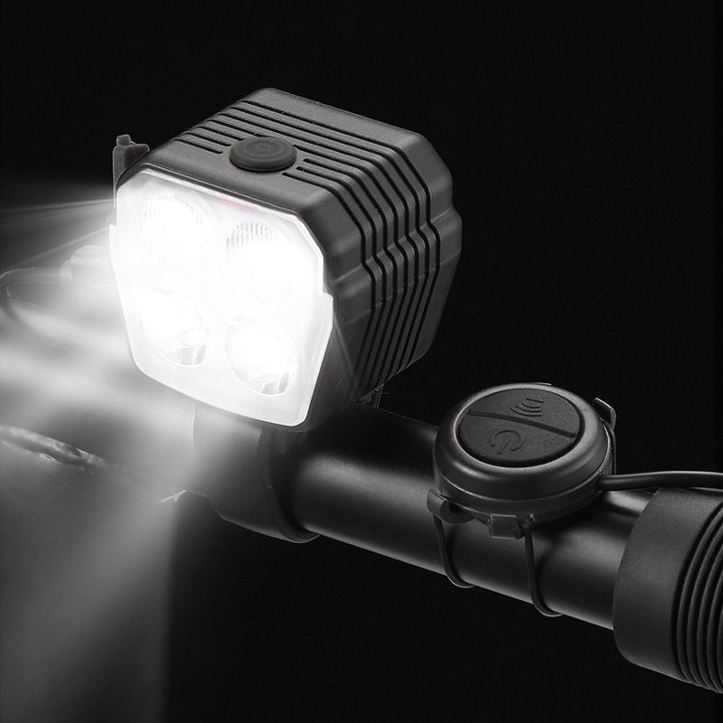 2-in-1 Bike Horn Light – USB Rechargeable Bicycle Headlight & Horn