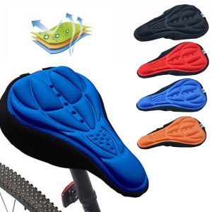 3D Gel Bike Seat Cover – Soft Cushion Pad for Cycling Comfort