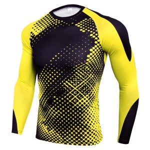 Men's Long Sleeve Compression Shirt – Quick-Dry Performance Athletic Base Layer