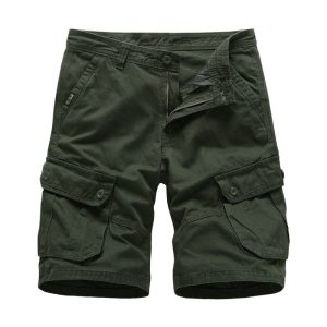 Men's cargo hiking shorts with utility pockets