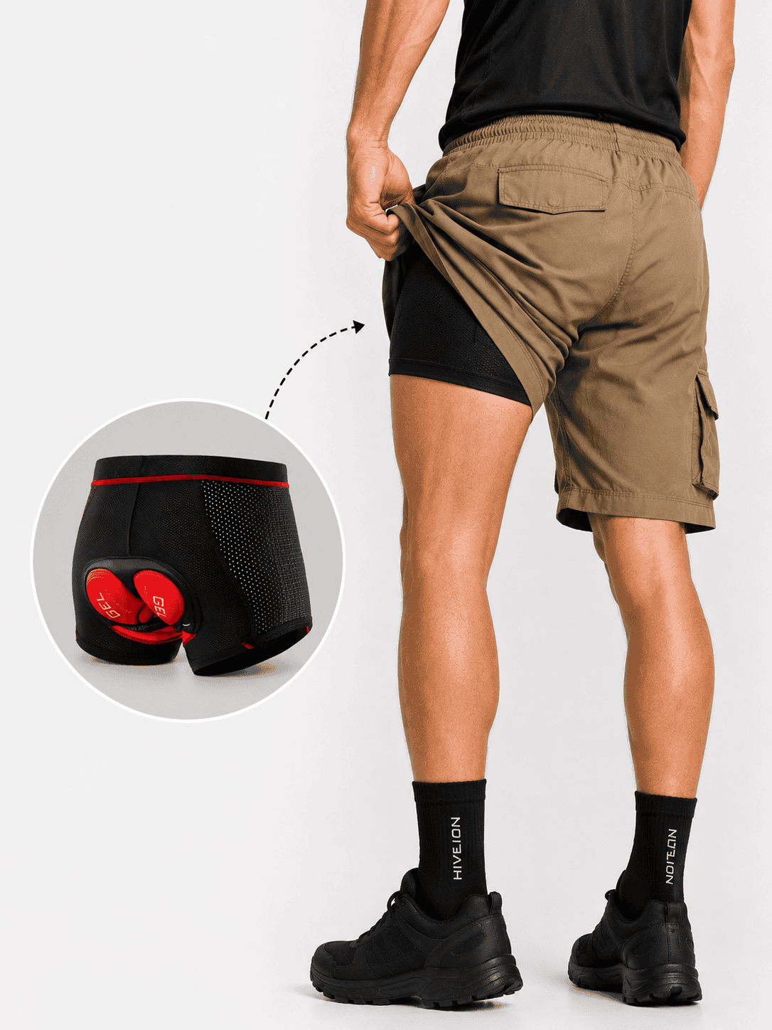 5D Gel Cycling Liner Shorts - Image 5