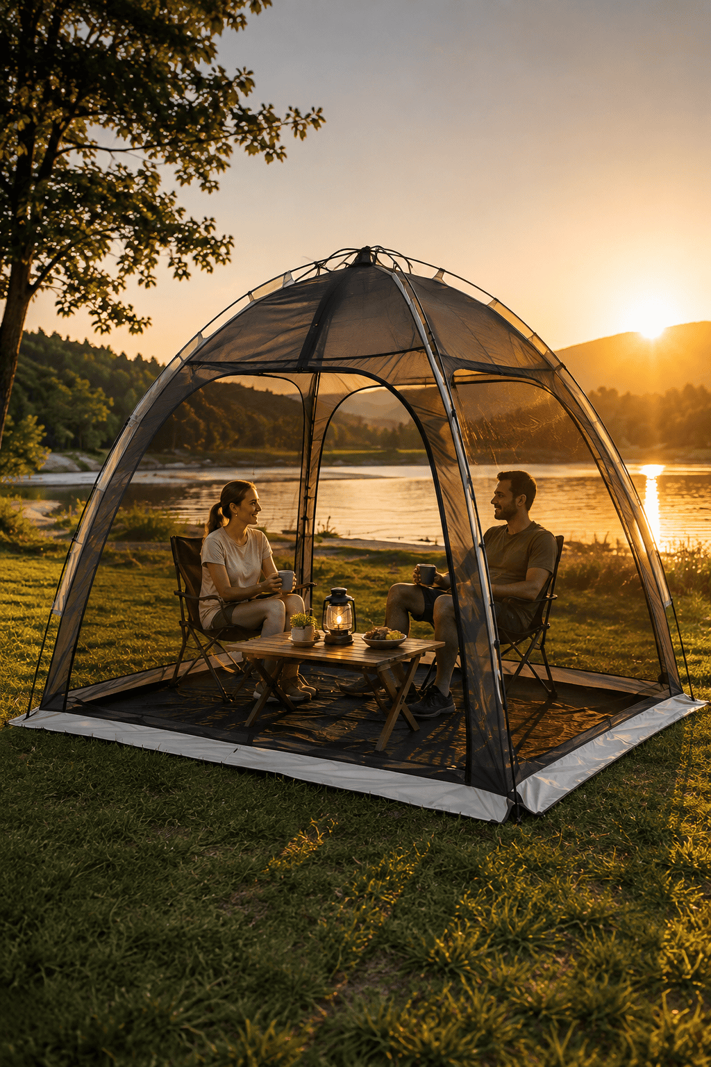 Pop-Up Mosquito Screen Shelter - Image 2