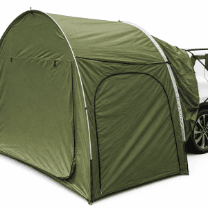 SUV tailgate camping tent for car camping and road trips