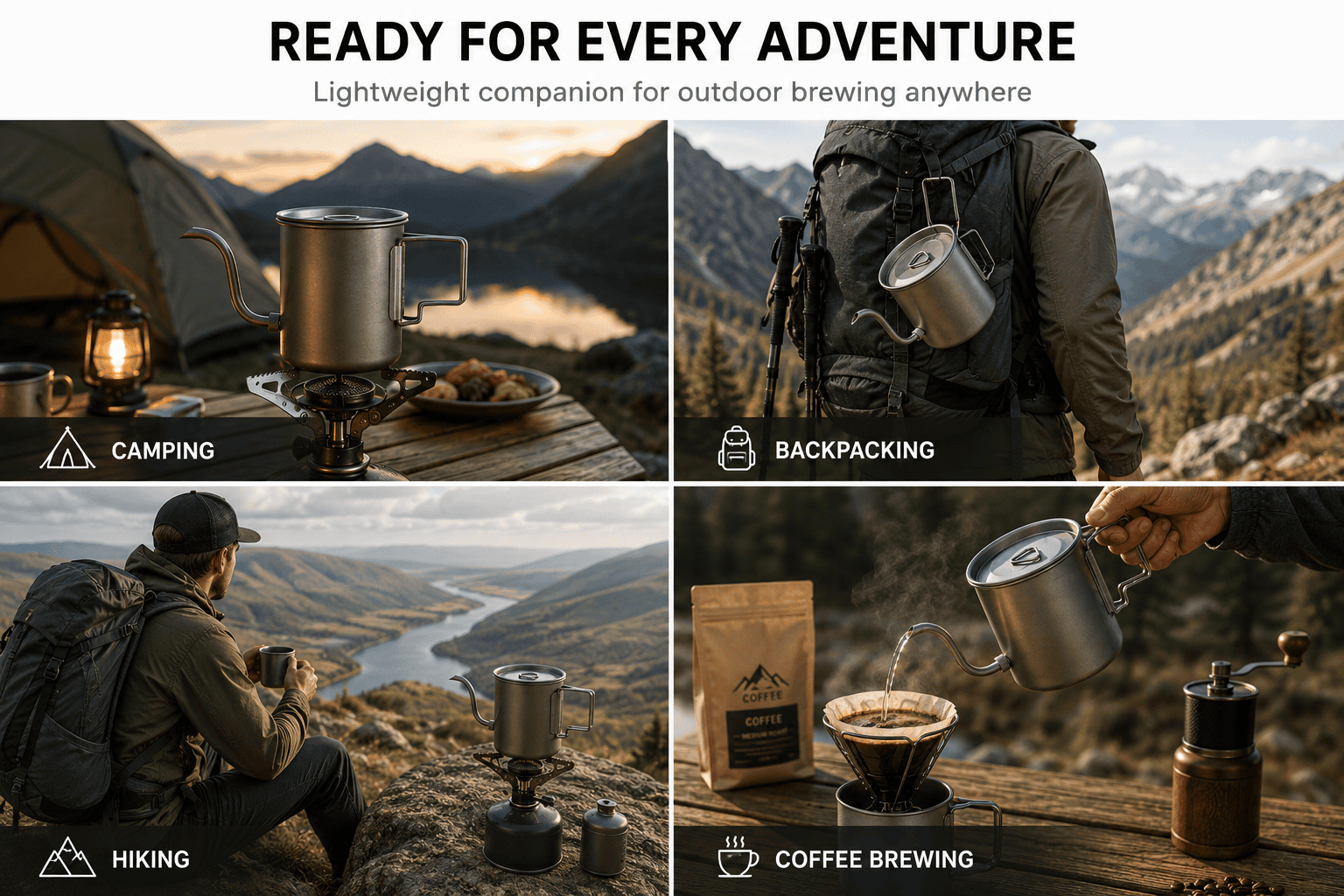 Titanium Camping Kettle - Image 5