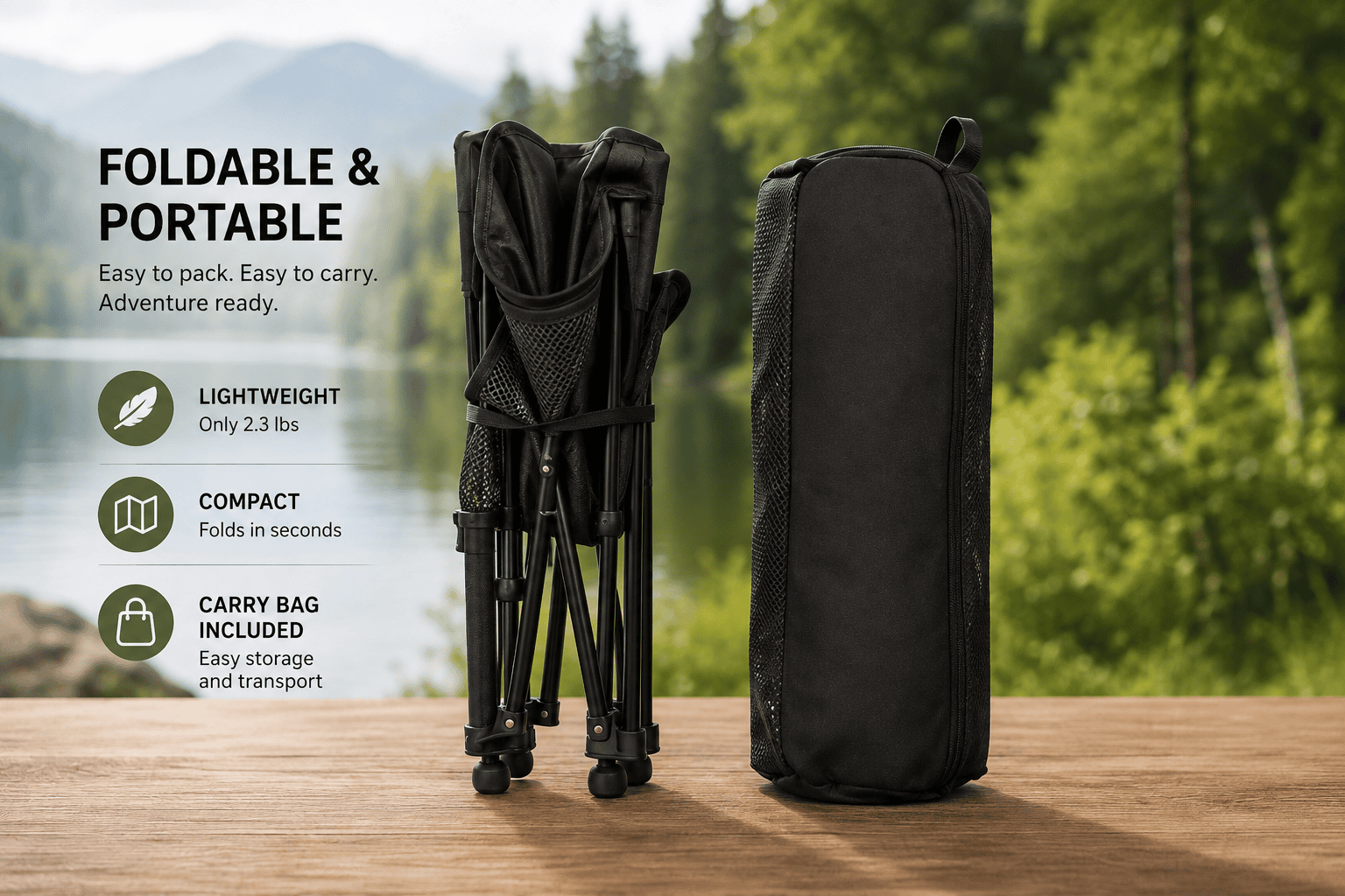 High-Back Camping Chair - Image 3