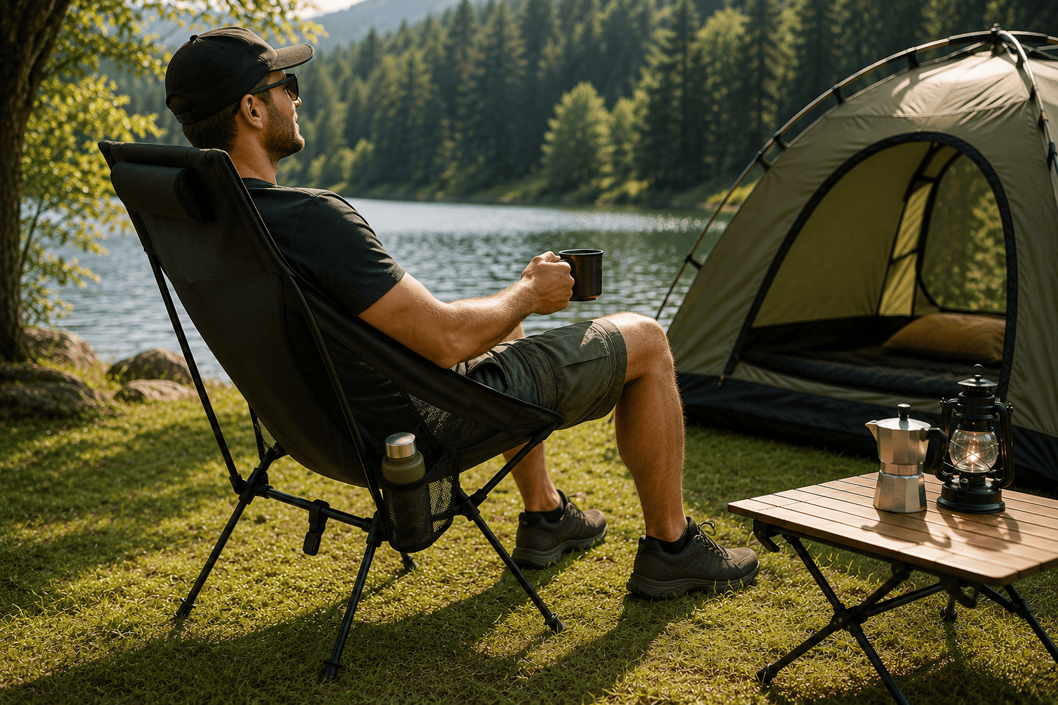 High-Back Camping Chair - Image 5