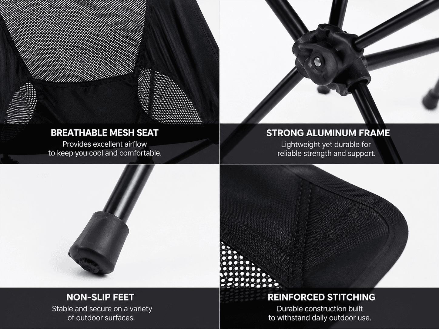 Compact Folding Camping Chair - Image 2