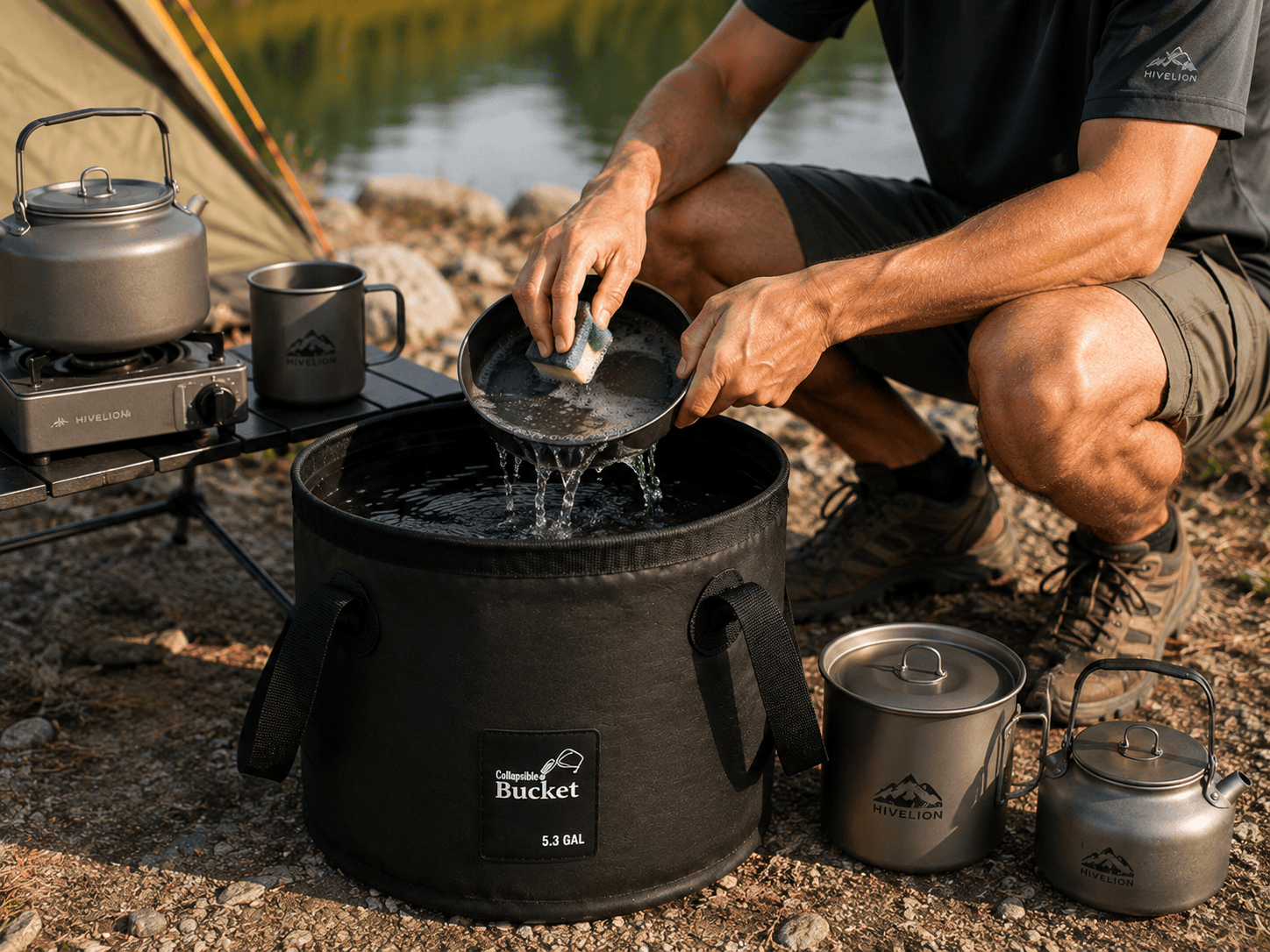 Collapsible Waterproof Bucket - Image 4