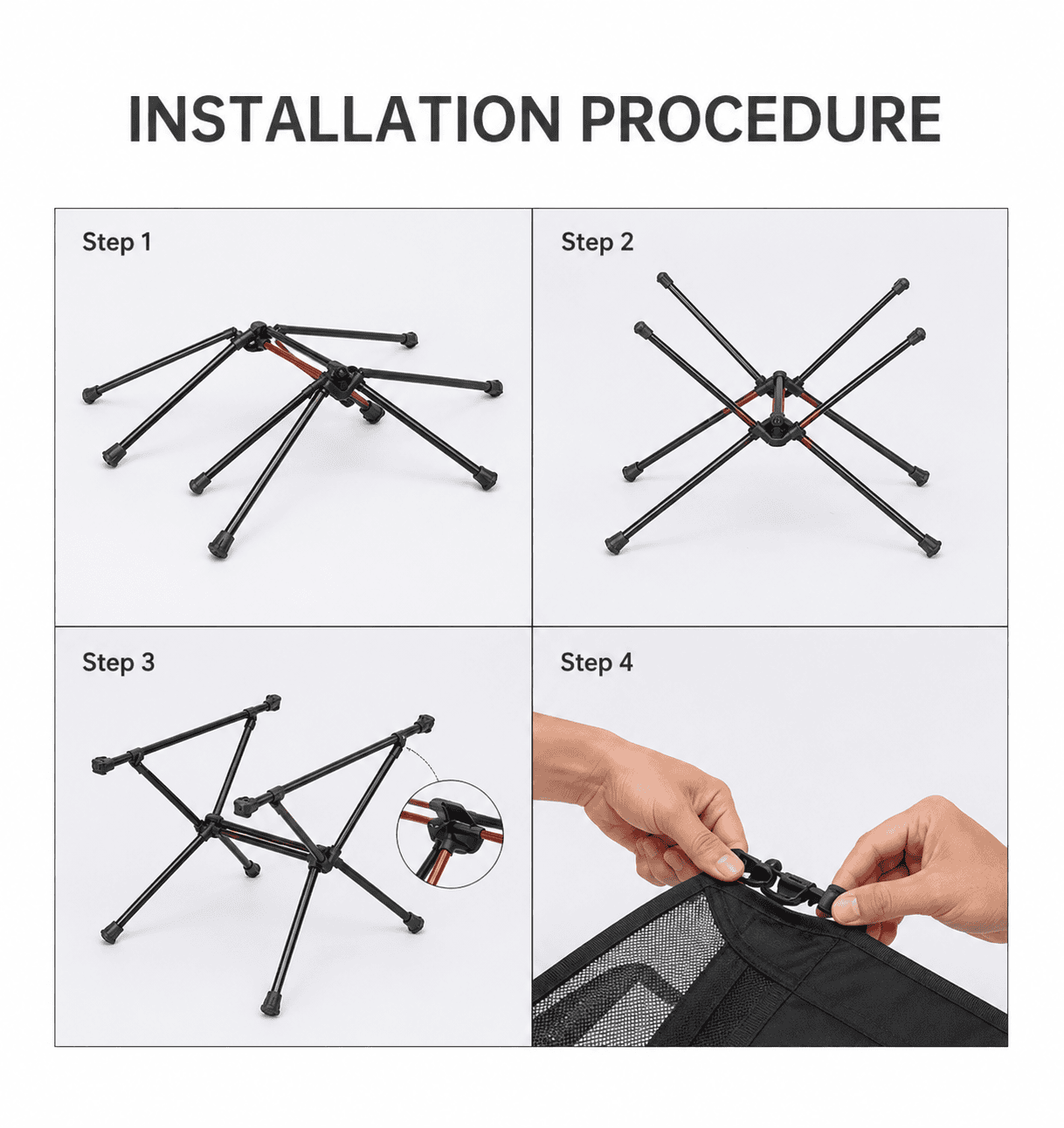 Portable Folding Camping Table - Image 4