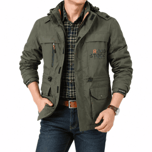 Men's Casual Outdoor Utility Jacket
