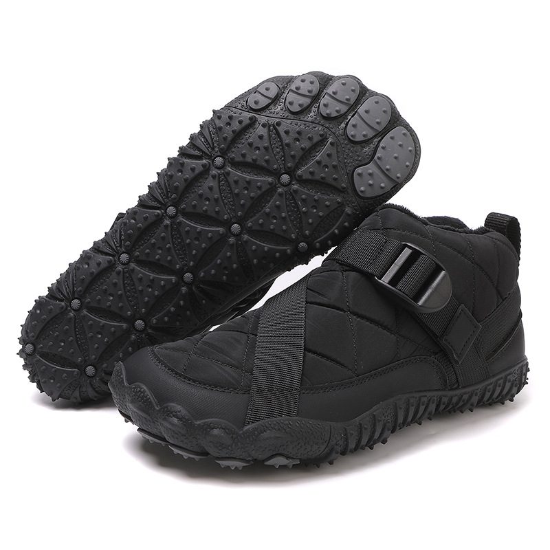 Unisex Waterproof Fleece-Lined Winter Boots