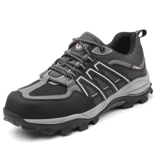 Protective Hiking Shoes – Unisex black gray