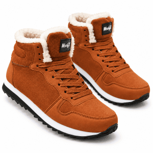 Unisex Waterproof Fleece-Lined Winter Boots