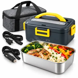 75W Electric Heated Lunch Box – Portable Food Warmer